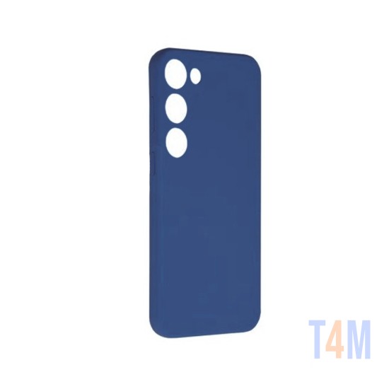Capa de Silicone Mole para Samsung Galaxy S23 Plus Azul